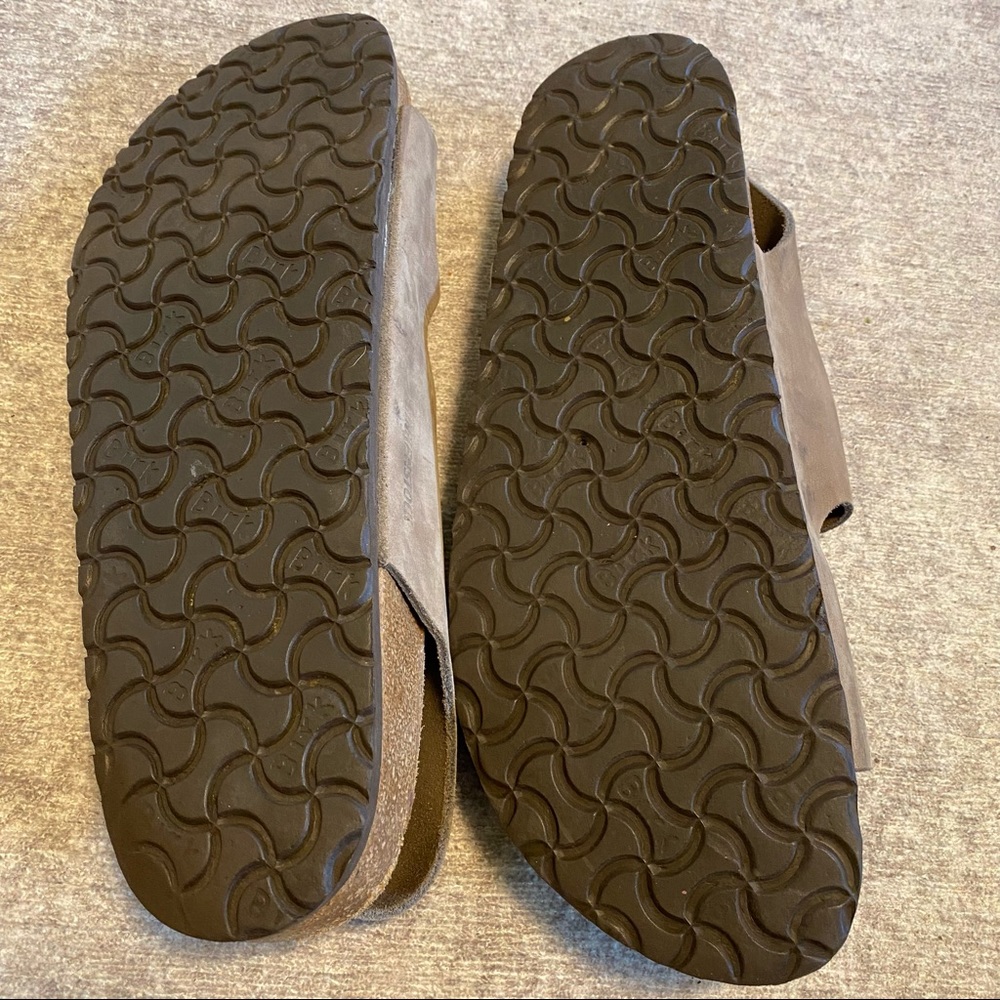 Birkenstock Milano Sandal Tan Slingback Leather 46 - Picture 8 of 10